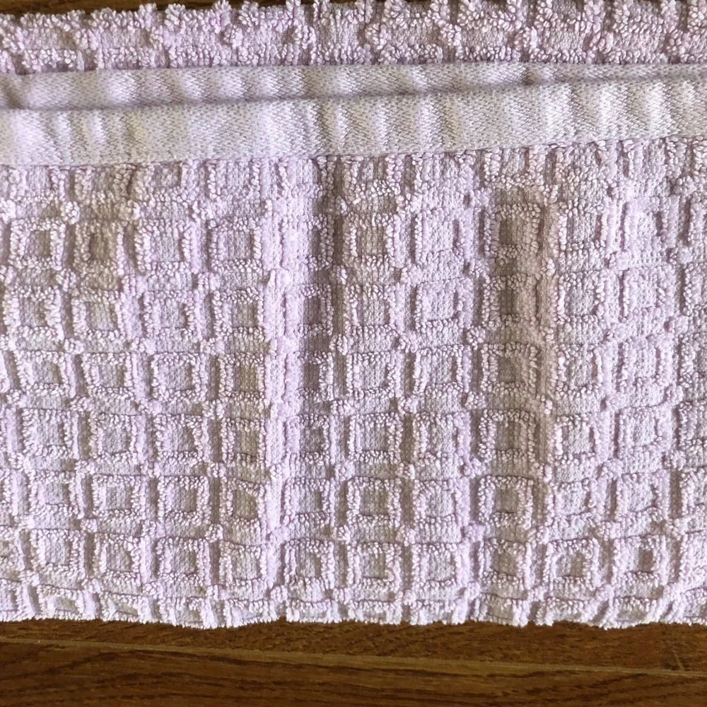 purple Textured hand towel